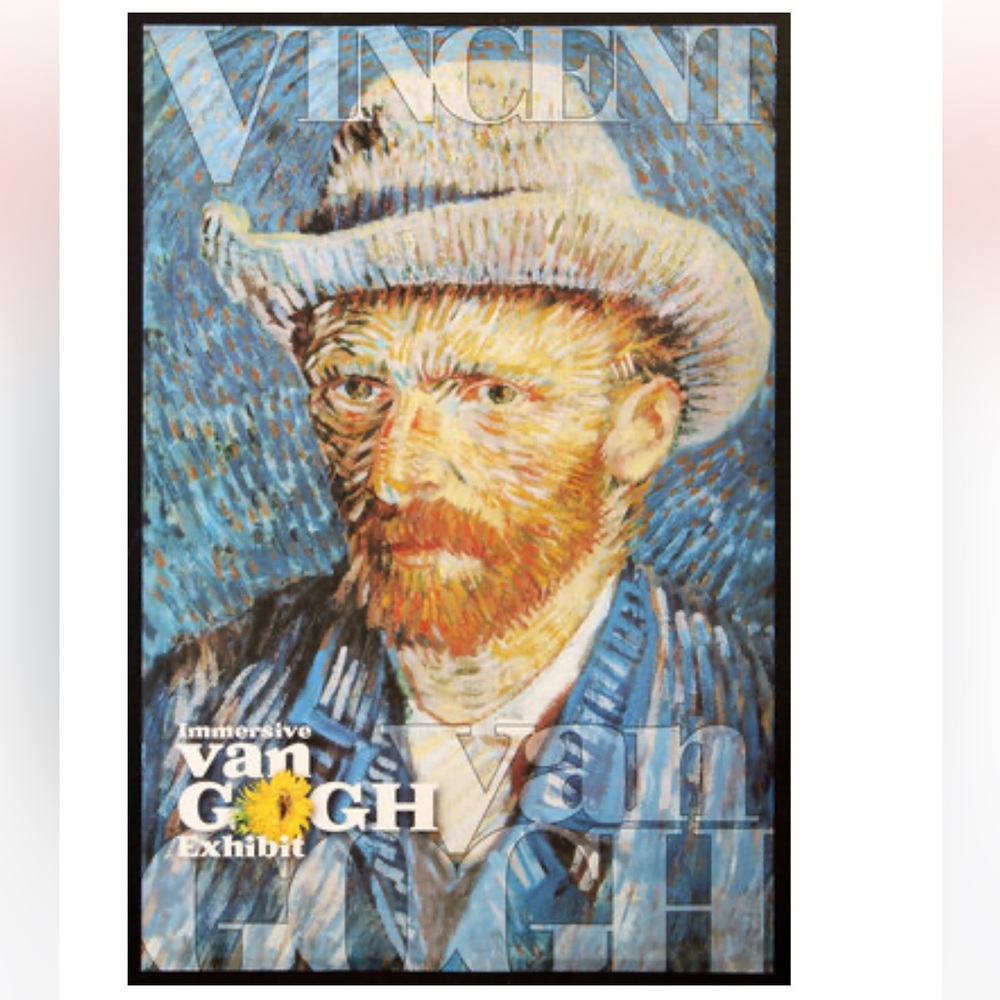 Bundle of three Van Gough posters